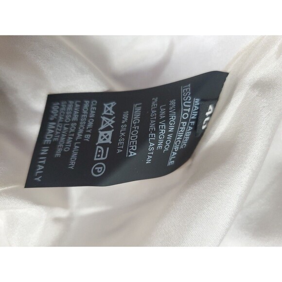 Nells Nelson Collarless Jacket Blazer Purple Lavender Wool/ Silk Size 40/ 4 NWT - Picture 5 of 10